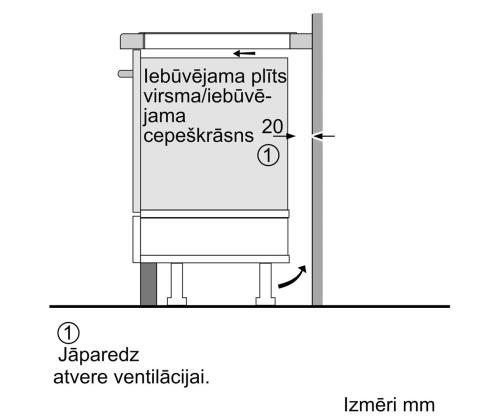 Bosch seeria 6, laius 30,6 cm, terasraamiga, must - Integreeritav induktsioonpliidiplaat