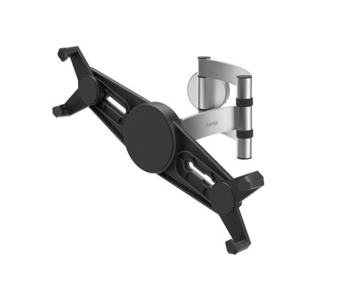 Hama Wall Holder for Tablets, 7" - 11", must/hõbe - Seinakinnitus