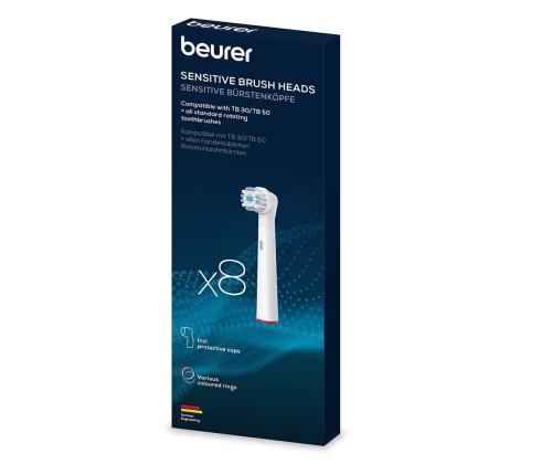 Beurer Sensitive, 8 tk, valge - Varuharjad