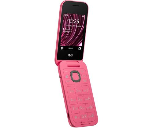 HMD 2660 Flip, punane - Mobiiltelefon