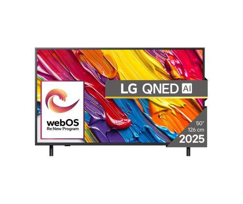 LG QNED82 AI, 50'', 4K UHD, QNED, must - Teler