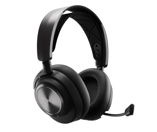 Steelseries Arctis Nova Pro Wireless, PlayStation & PC, must - Juhtmevaba mänguri peakomplekt