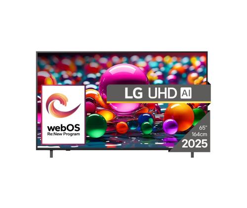 LG UHD AI UA75, 65'', 4K UHD, LED LCD, must - Teler