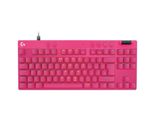 Logitech Pro X TKL Rapid, SWE, roosa - Klaviatuur