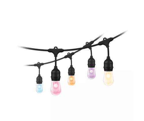 Philips WiZ String Lights Outdoor RGB, WiFi, 14,8 m - Nutivalgusti