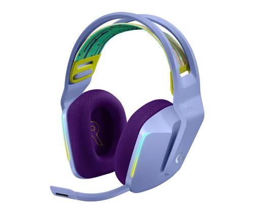 Logitech G733 LIGHTSPEED Wireless RGB, lilla - Juhtmevaba peakomplekt