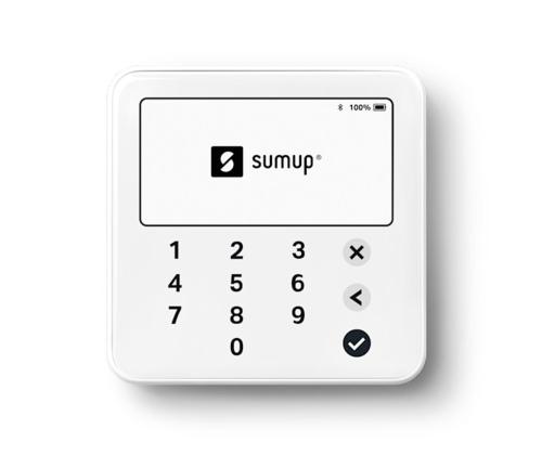 SumUp Solo Lite, charging station, valge - Kaardilugeja laadimisdokiga