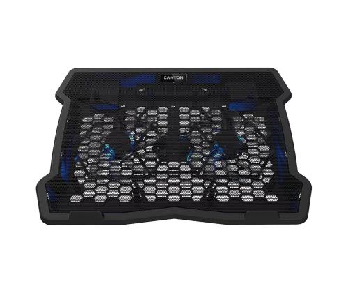 Canyon NS-03 Cooling Stand, 15,6'', must - Sülearvuti jahutusalus