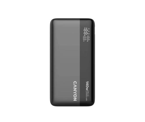 Canyon OnPower 240, 25000 mAh, tumehall - Akupank