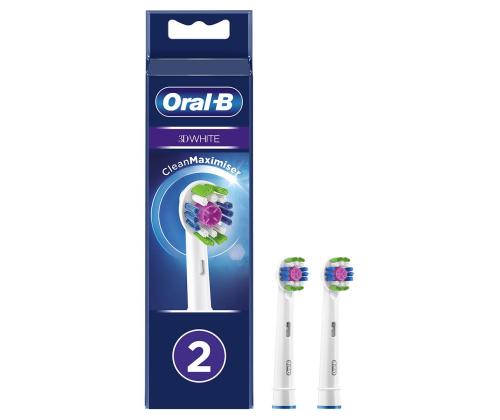 Braun Oral-B Pro 3D White, 2 tk, valge - Varuharjad