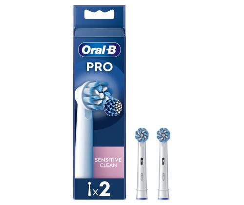 Braun Oral-B Sensitive Clean Pro, 2 tk, valge - Varuharjad