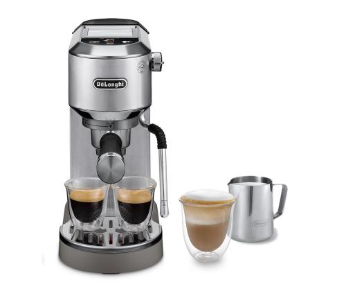 DeLonghi Dedica Duo, hõbedane - Manuaalne espressomasin