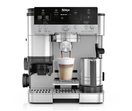 Ninja Luxe Café Premier, must/roostevaba teras - Espressomasin