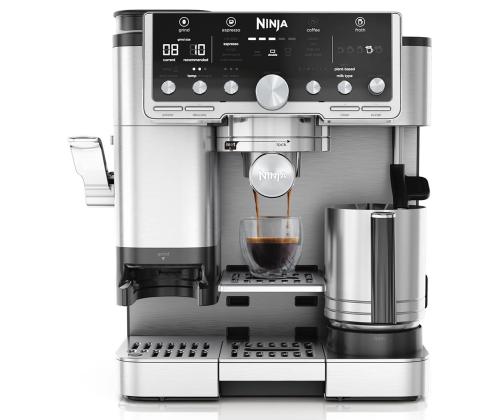 Ninja Luxe Café Pro, must/roostevaba teras - Espressomasin