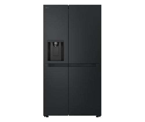 LG, Water & Ice Dispenser, 641 L, kõrgus 179 cm, must - SBS-Külmik