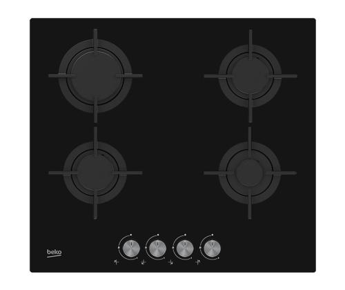 Beko, laius 58 cm, must - Integreeritav gaasipliidiplaat