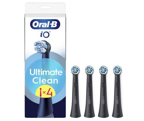 Braun Oral-B UltimateClean, 4 tk, must - Lisaharjad