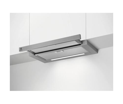 Electrolux, 600 m³/h, laius 59,8 cm, hall - Integreeritav õhupuhasti