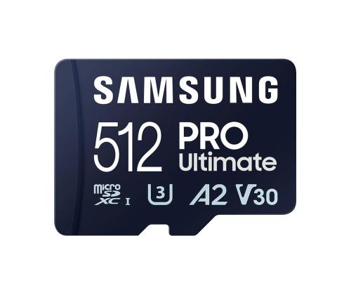 Samsung PRO Ultimate, microSDXC, SD adapter, 512 GB - Mälukaart