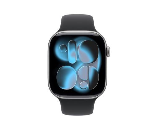 Apple Watch 11, 42 mm, GPS + Cellular, S/M, tumehall - Nutikell