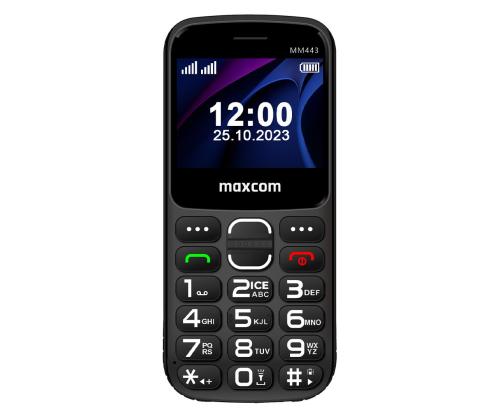 Maxcom Comfort MM443 4G, must - Mobiiltelefon