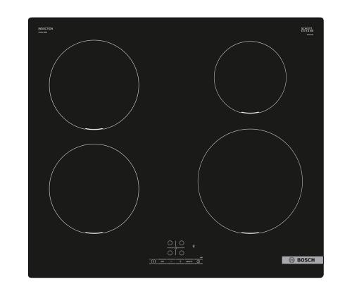 Bosch seeria 4, laius 59,2 cm, raamita, must - Integreeritav induktsioonpliidiplaat