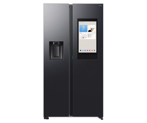 Samsung Bespoke AI Family Hub+, Twin Cooling Plus™, 614 L, kõrgus 179 cm, must - SBS-külmik