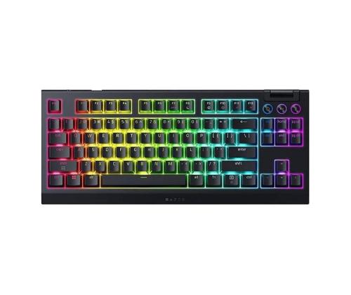 Razer BlackWidow V4, TKL, tactile, must - Juhtmevaba klaviatuur