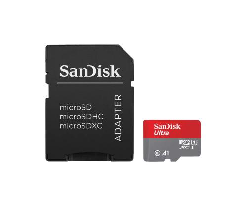 SanDisk Ultra microSDXC, 512 GB, hall - MicroSD mälukaart SD adapteriga