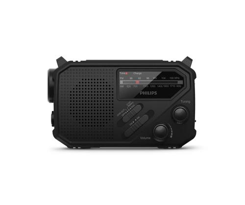 Philips TAR1609, must - Kaasaskantav raadio