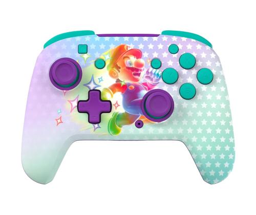 Turtle Beach Rematch Mario, Nintendo Switch, lilla/roheline - Juhtmevaba mängupult