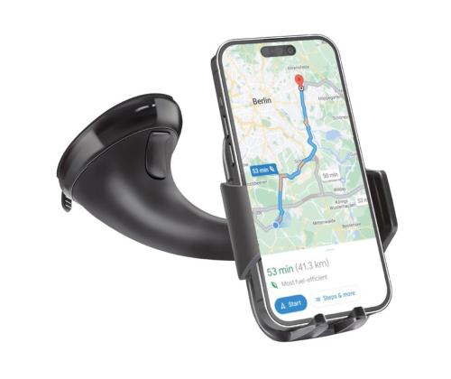 SBS 10W Car Holder, must - Juhtmevaba laadija