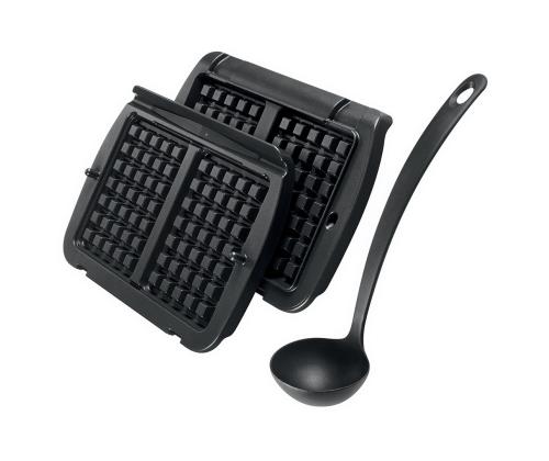 Tefal Optigrill, must - Vahvliplaadid + kulp