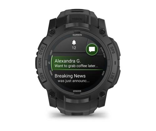 Garmin Instinct 3 Tactical Edition, 50 mm, must - Spordikell