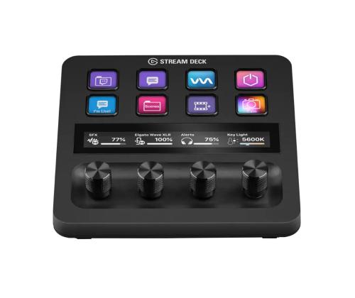 Elgato Stream Deck +, must - Voogedastuse juhtpult