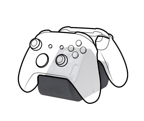 Nacon Xbox Series X/S Dual Charging station, must - Laadimisdokk
