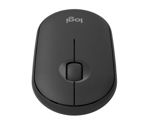 Logitech Pebble 2 Combo, US, must - Juhtmevaba klaviatuur ja hiir