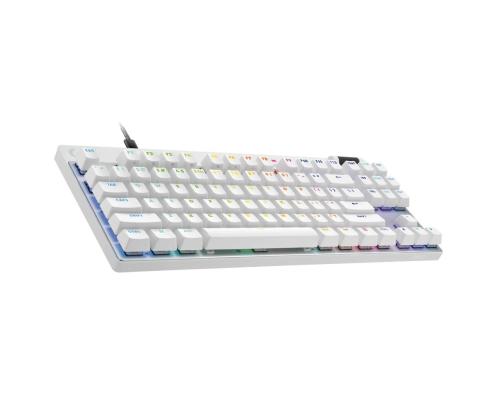 Logitech Pro X TKL Rapid, SWE, valge - Klaviatuur