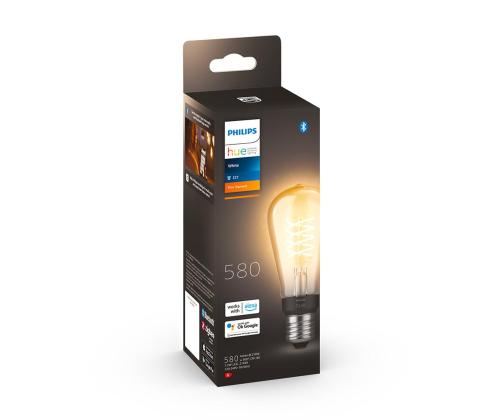 Philips Hue White, E27, pehme valge, hõõgniidiga - Nutivalgusti