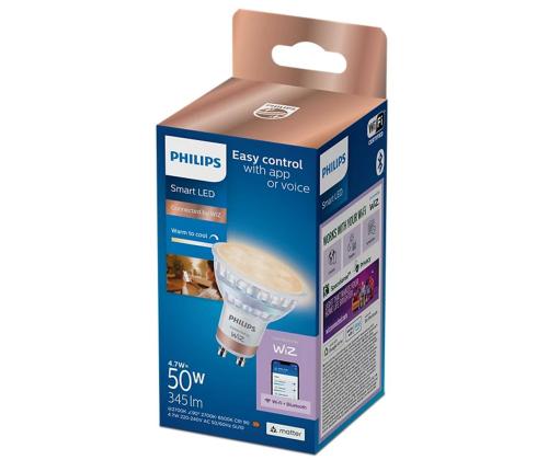 Philips Wiz Smart LED Spot, GU10, 1 tk, valge - LED valgusti