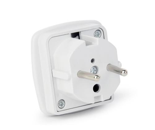Gembird UK to EU Schuko, 7,5 A - Reisiadapter