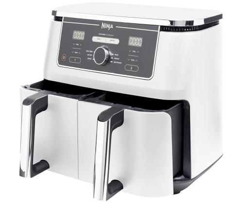 Ninja Foodi MAX Dual Zone, 9.5 L, 2470 W, valge - Kuumaõhufritüür