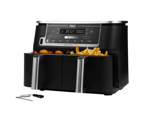 Ninja Foodi MAX Dual Zone, toidutermomeetriga, 9.5 L, 2470 W, must - Kuumaõhufritüür
