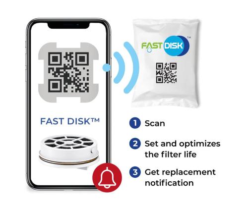 Filterpudel Laica GlaSSmart 1,1 L