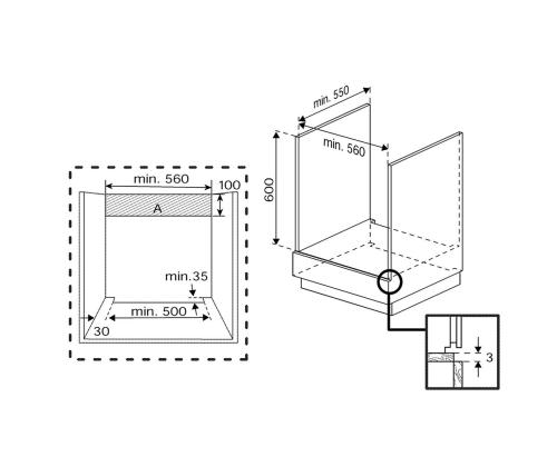 Beko, 72 L, katalüütiline puhastus, tumehall - Integreeritav ahi