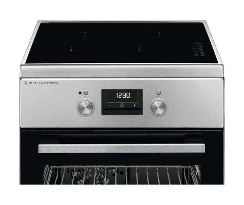 AEG 6000 Seeria SteamBake, 58 L, laius 50 cm, roostevaba teras - Induktsioonpliit