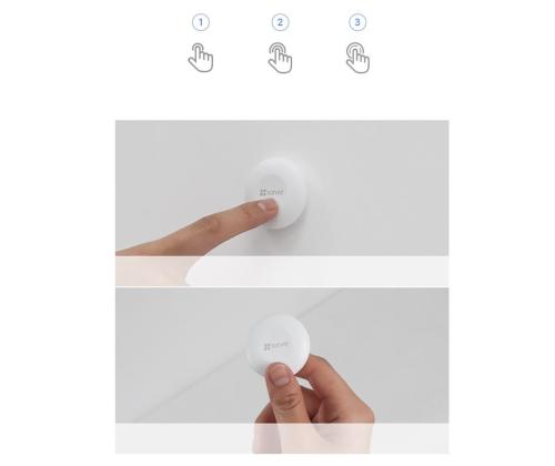 EZVIZ T3C, valge - Nutikas nupp