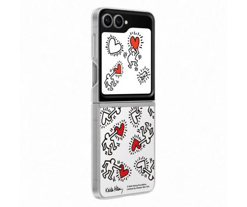 Samsung Flipsuit Case, Galaxy Flip6, valge - Silikoonümbris