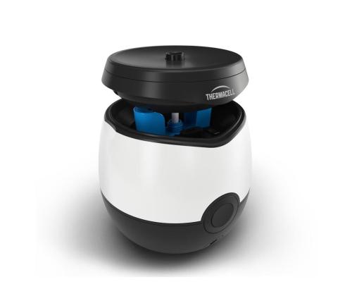 Thermacell, must/valge - Akutoitel sääsepeletaja miljöövalgusega