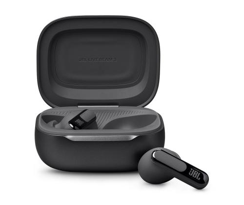 JBL Live Beam 3, must - Juhtmevabad kõrvaklapid